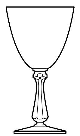 Charleston Water Goblet