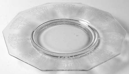 Cleo Clear (Stem 7606) Luncheon Plate