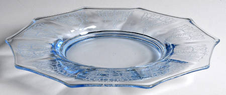 Cleo Blue (Stem 3077) 7" Salad Plate