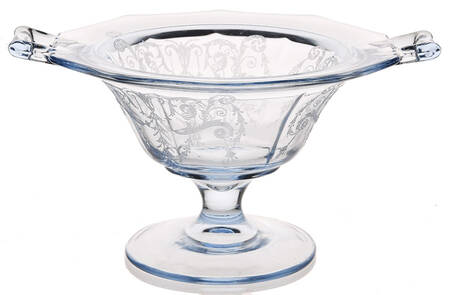 Cleo Blue (Stem 3077) Mayonnaise Bowl, Bowl Only