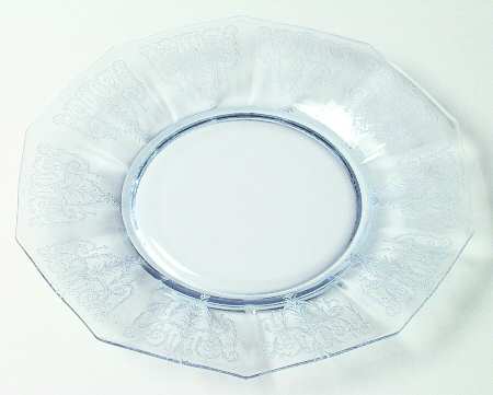 Cleo Blue (Stem 3077) Luncheon Plate