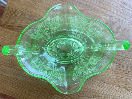 Cleo Green (Stem 3077) Gravy Boat No Underplate