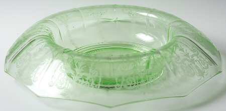 Cleo Green (Stem 3077) 11" Rolled Edge Bowl