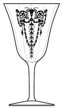 Cleo Clear (Stem 3060) Water Goblet