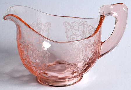 Cleo Pink (Stem 3077) Creamer