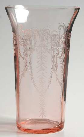 Cleo Pink (Stem 3077) 12 Oz Flat Tumbler