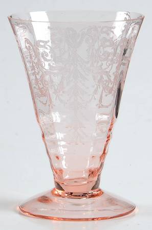 Cleo Pink (Stem 3077) Juice Glass