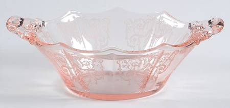 Cleo Pink (Stem 3077) 7" Handled Bon Bon
