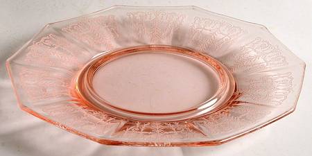 Cleo Pink (Stem 3077) Mayonnaise Underplate Only