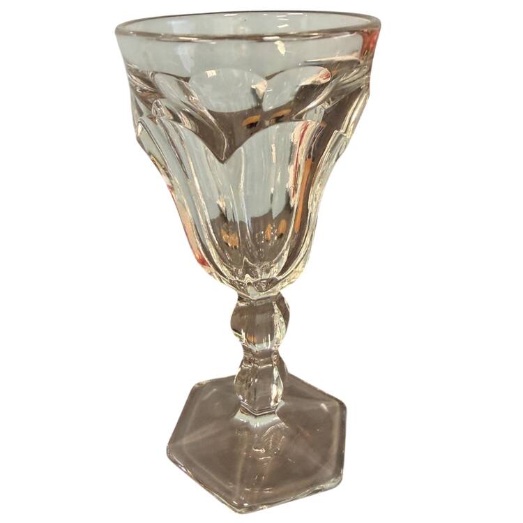 Colonial Clear Cordial Glass