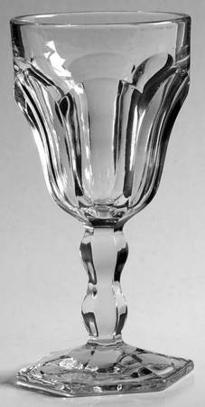 Colonial Clear Wine Glass