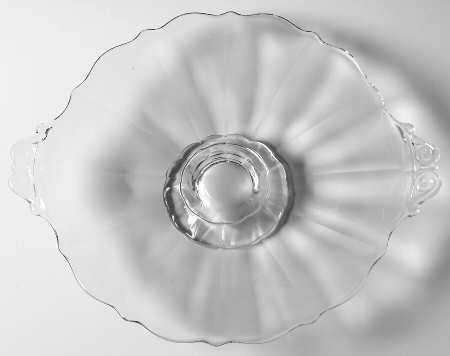 Corinth (Optic) 2 Handle Bon Bon Plate