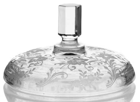 Daffodil Clear (Stem 3779, Not Gold Encrusted) Lid for Candy Box