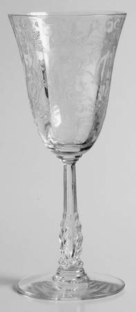 Daffodil Clear (Stem 3779, Not Gold Encrusted) Claret Wine
