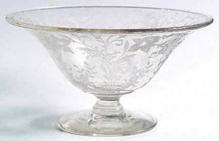 Daffodil Clear (Stem 3779, Not Gold Encrusted) Mayonnaise Bowl, Bowl Only