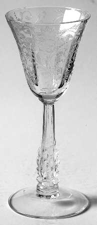 Daffodil Clear (Stem 3779, Not Gold Encrusted) Cordial Glass