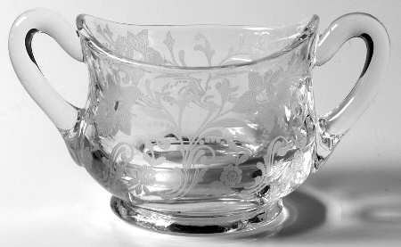 Daffodil Clear (Stem 3779, Not Gold Encrusted) Open Sugar