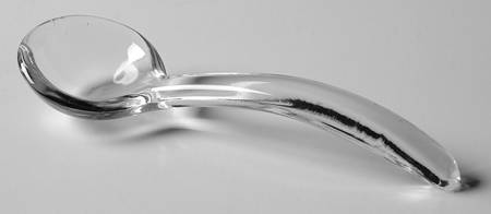 Daffodil Clear (Stem 3779, Not Gold Encrusted) Mayonnaise Ladle