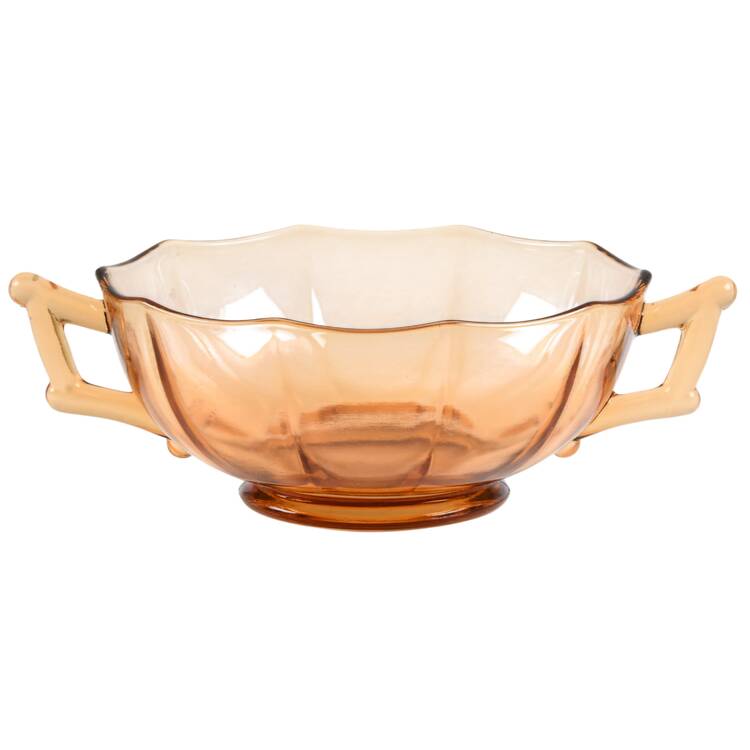 Decagon Amber Cream Soup Bowl Only