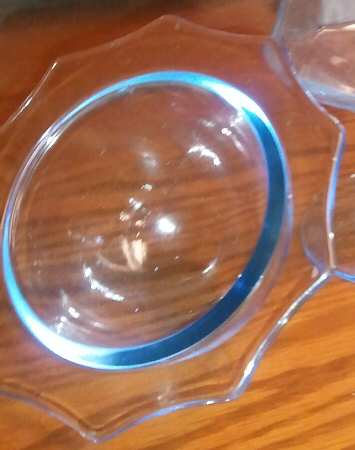 Decagon Light Blue Liner for Seafood Cocktail