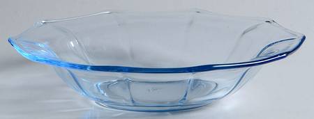 Decagon Light Blue Small Fruit Dessert Bowl
