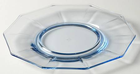 Decagon Light Blue Mayonnaise Underplate Only