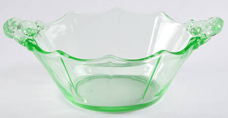 Decagon Green (Light Emerald) Mayonnaise Bowl, Bowl Only