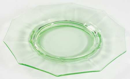 Decagon Green (Light Emerald) 7" Salad Plate