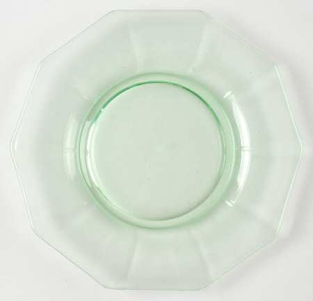 Decagon Green (Light Emerald) 7" Salad Plate