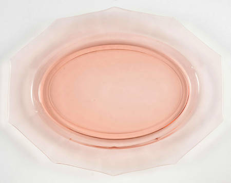 Decagon Pink Under 13" Platter by Cambridge