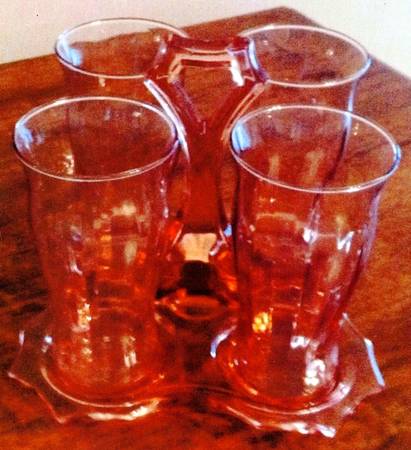 Decagon Pink (5 Piece) Bridge Set
