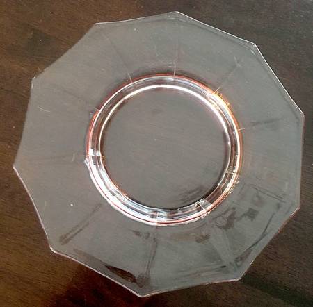 Decagon Pink 7" Salad Plate