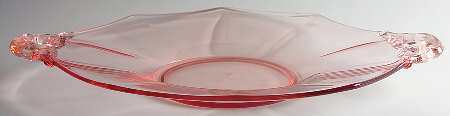Decagon Pink 14" Handled Tray