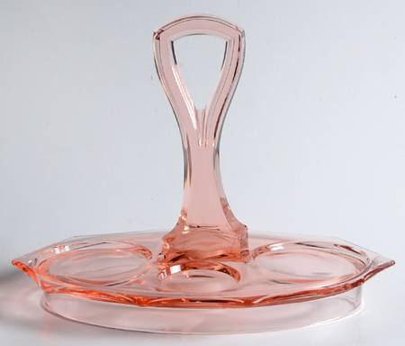 Decagon Pink Condiment Tray
