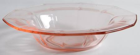 Decagon Pink Cereal Bowl