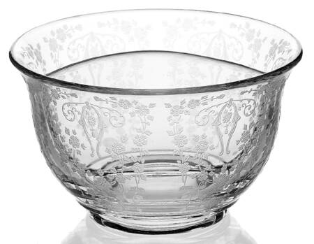 Diane Clear (Stem 3122) Divided Mayonnaise, Bowl Only
