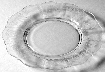 Diane Clear (Stem 3122) Plate
