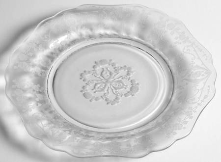 Diane Clear (Stem 3122) 7" Salad Plate (Shape 3400)