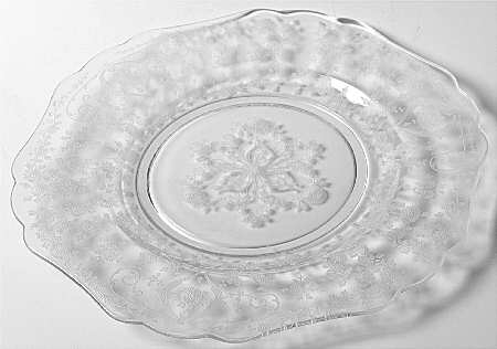 Diane Clear (Stem 3122) 3400 10 1/2" Service Plate