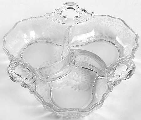 Diane Clear (Stem 3122) 3400/91 3 Part Candy/Relish