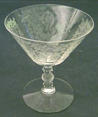 Diane Clear (Stem 3122) Low Sherbet