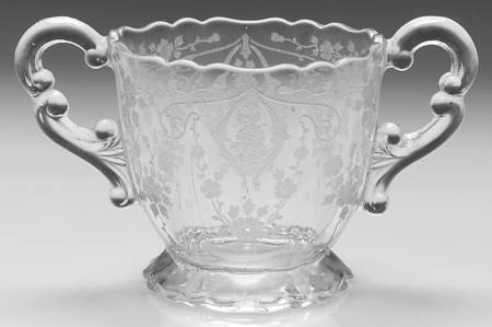 Diane Clear (Stem 3122) 3400/68 Open Footed Sugar