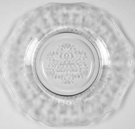 Diane Clear (Stem 3122) 8" Salad Plate (Shape 3400)