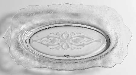 Diane Clear (Stem 3122) 3400 9" Pickle Dish