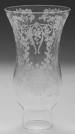 Diane Clear (Stem 3122) Hurricane Lamp, Globe Only