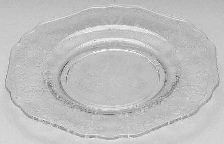 Diane Clear (Stem 3122) Bread & Butter Plate (Shape 3400)
