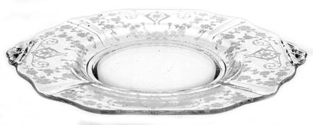 Diane Clear (Stem 3122) Shape 3400 Mayonnaise Underplate