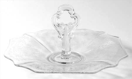 Diane Clear (Stem 3122) 3400/10 Center Handled Tray