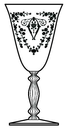 Diane Clear (Stem 3130) Water Goblet