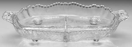 Elaine Clear (Stem 3500) #3500/64 4-Toed 3 Part Relish